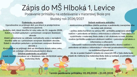 Zápis do mš